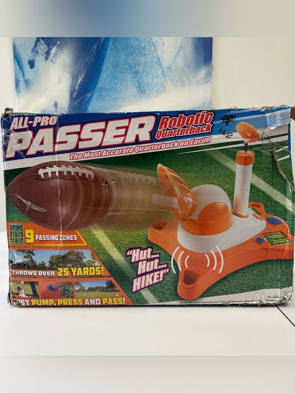 All-Pro Passer Robotic Quarterback Football Trainer Set Complete with Box